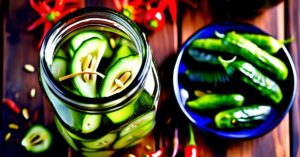 Ogórki z chili w plastrach: domowe, z czosnkiem, w zalewie