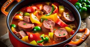 Przepis na leczo: Cukinia i kiełbasa - klasyka smaku!