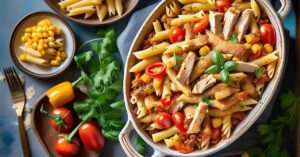 Zapiekanka gyros z makaronem: Szybka i pyszna uczta