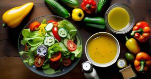 Sos do sałatki: Pyszny, prosty dressing do sałatek, który zrobisz sam!