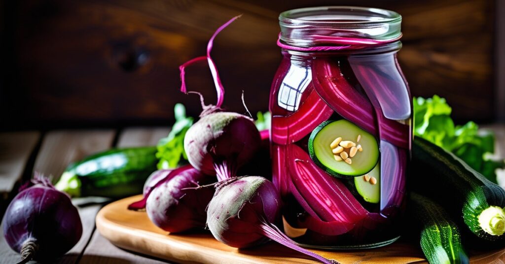 Buraczki z cukinią Siostry Anastazji: Sałatka na zimę!