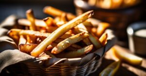 Frytki z airfryer: Perfekcyjnie chrupiące i zdrowe