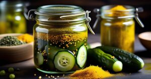 Ogórki w curry: Szybka zalewa na kanapki!