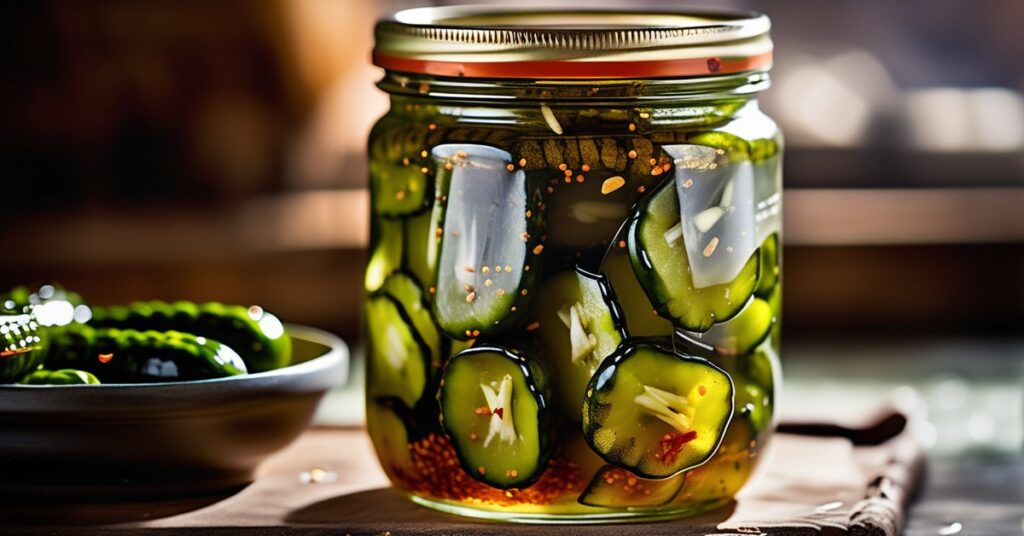 Ogórki krokodylki z chili i czosnkiem – przepis na zimę