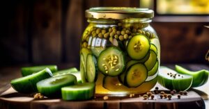 Ogórki kanapkowe: proste, na zimę, z curry!