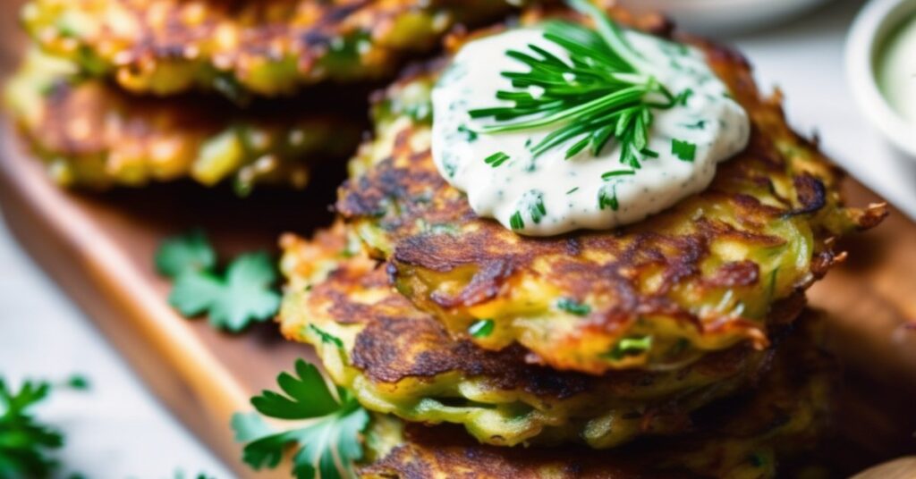 Placki z cukinii i ziemniaków: Chrupiące, pyszne placuszki!