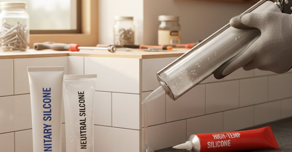 Rodzaje i zastosowanie silikonów budowlanych 2025/2026 – wybierz mądrze!