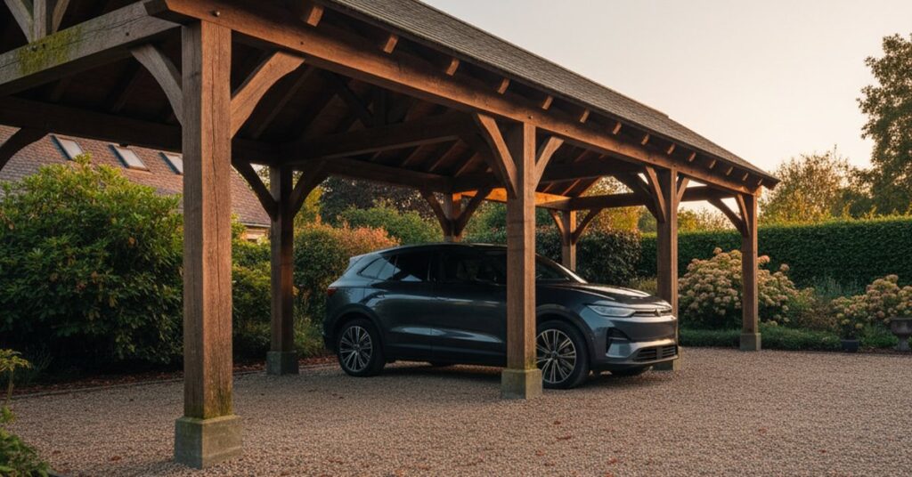 Jak zbudować wiatę samochodową z drewna krok po kroku (2025/2026)
